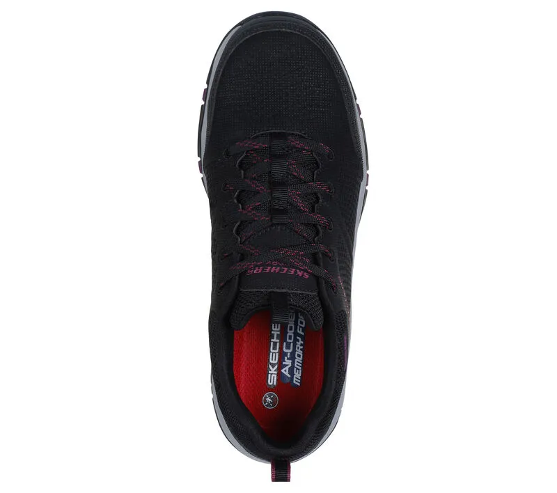 'Skechers' Women's Work: Trego-Astallet EH Comp Toe - Black