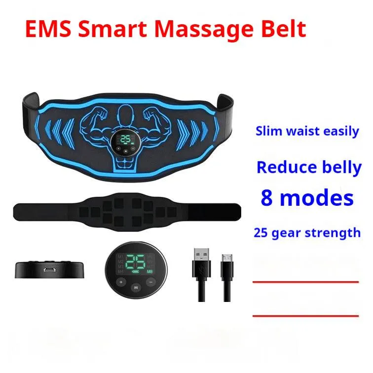 Smart Massage Belt Fitness Equipment EMS Lazy Belt Home