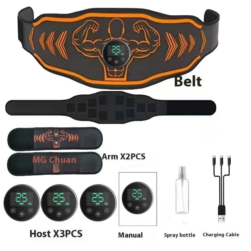 Smart Massage Belt Fitness Equipment EMS Lazy Belt Home