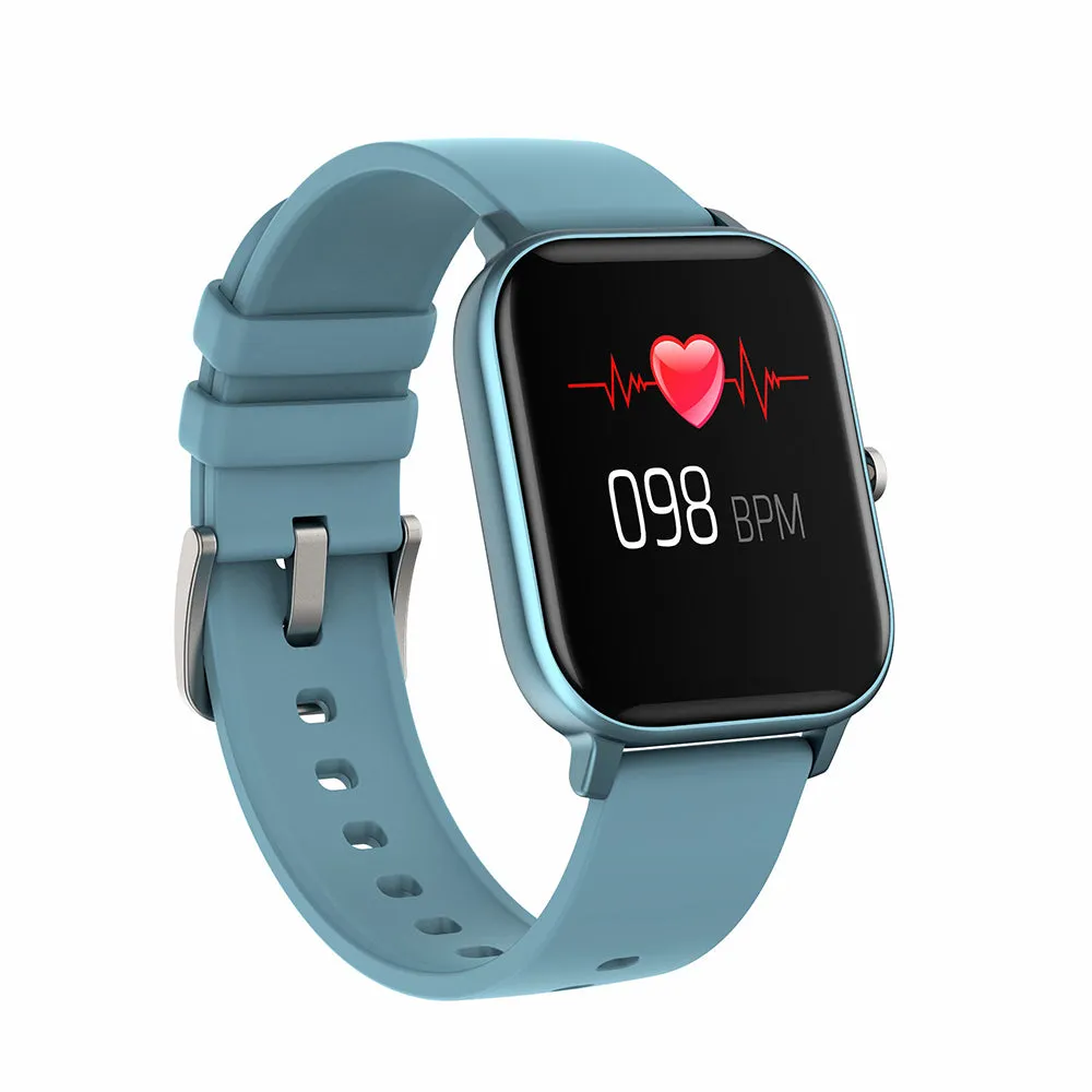 Smart Watch Full Touch Fitness Tracker Blood Pressure Monitor Smart Bracelet- USB Charging