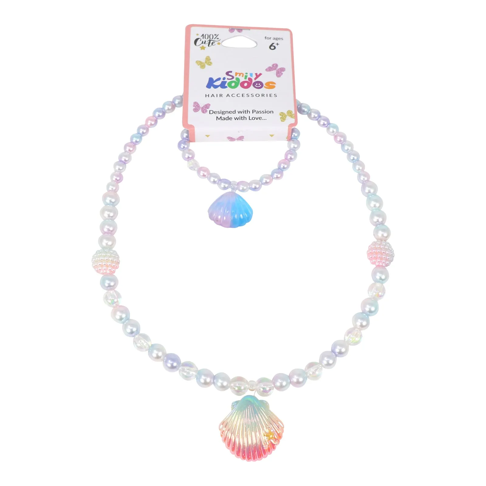 Smily Kiddos Oyster Pearl Necklace