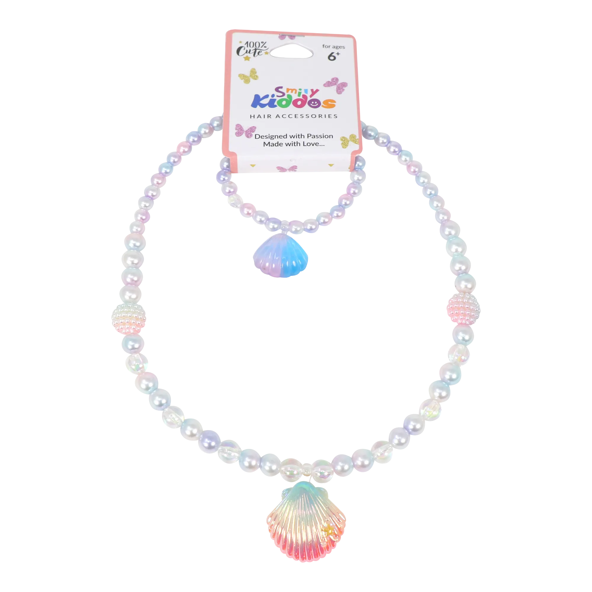 Smily Kiddos Oyster Pearl Necklace