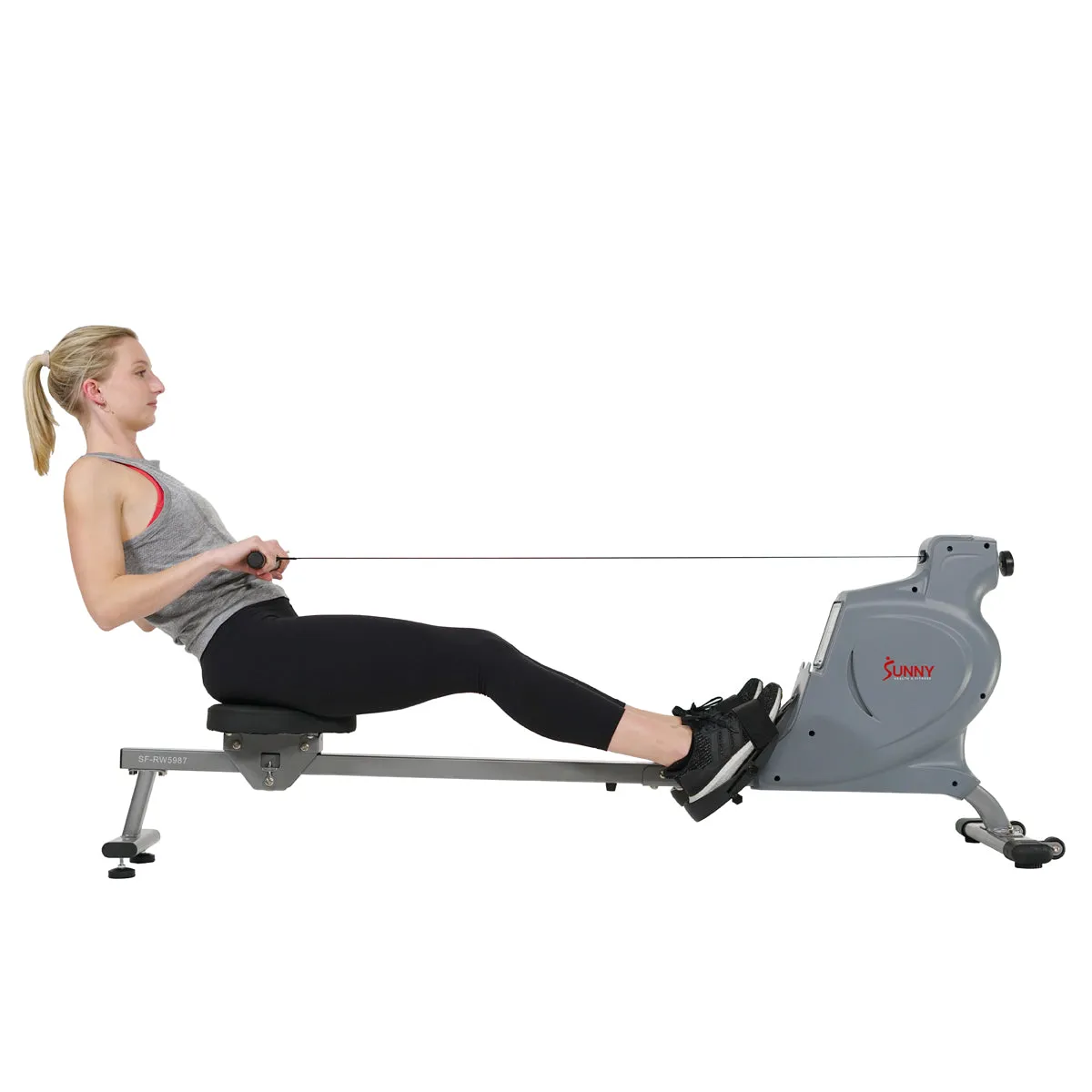 Space Saving Rowing Machine Magnetic Rower