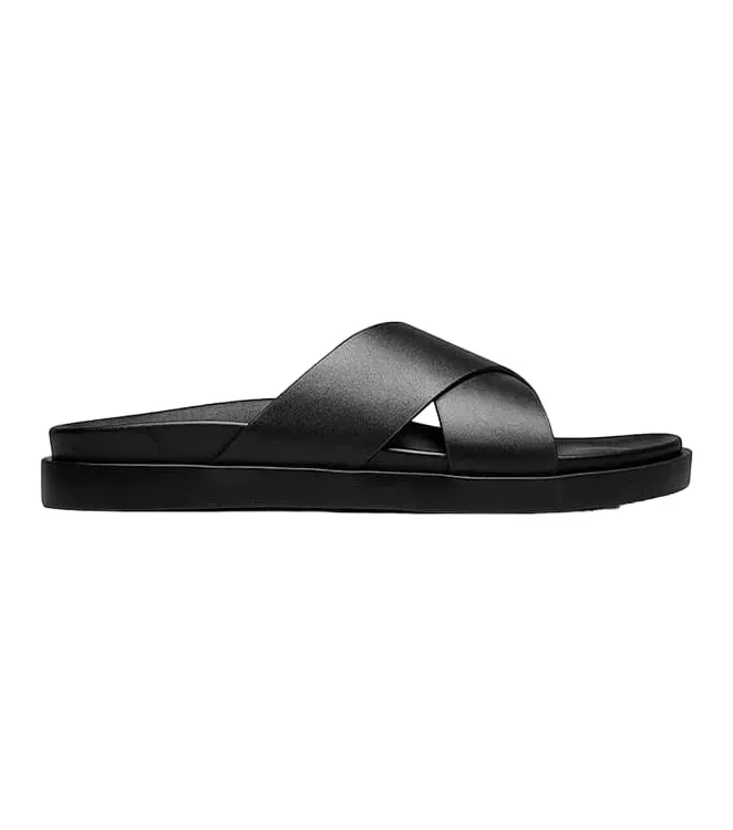 Stacy Adams Men's Montel Cross Strap Slide Sandal Loafer