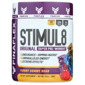 Stimul 8 Yummy Gummy Bear 240 Grams By Finaflex