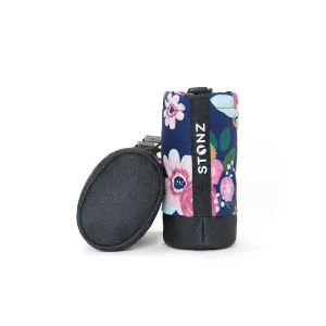 Stonz Navy Wildflower Baby/Toddler Booties