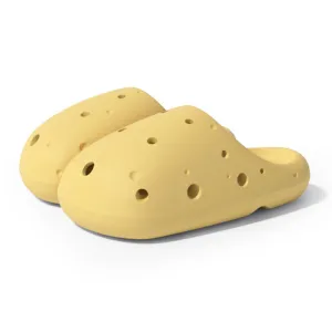 The Cheese Unisex Crocs Shoes Soft Foam EVA Sandals Multiple Colors