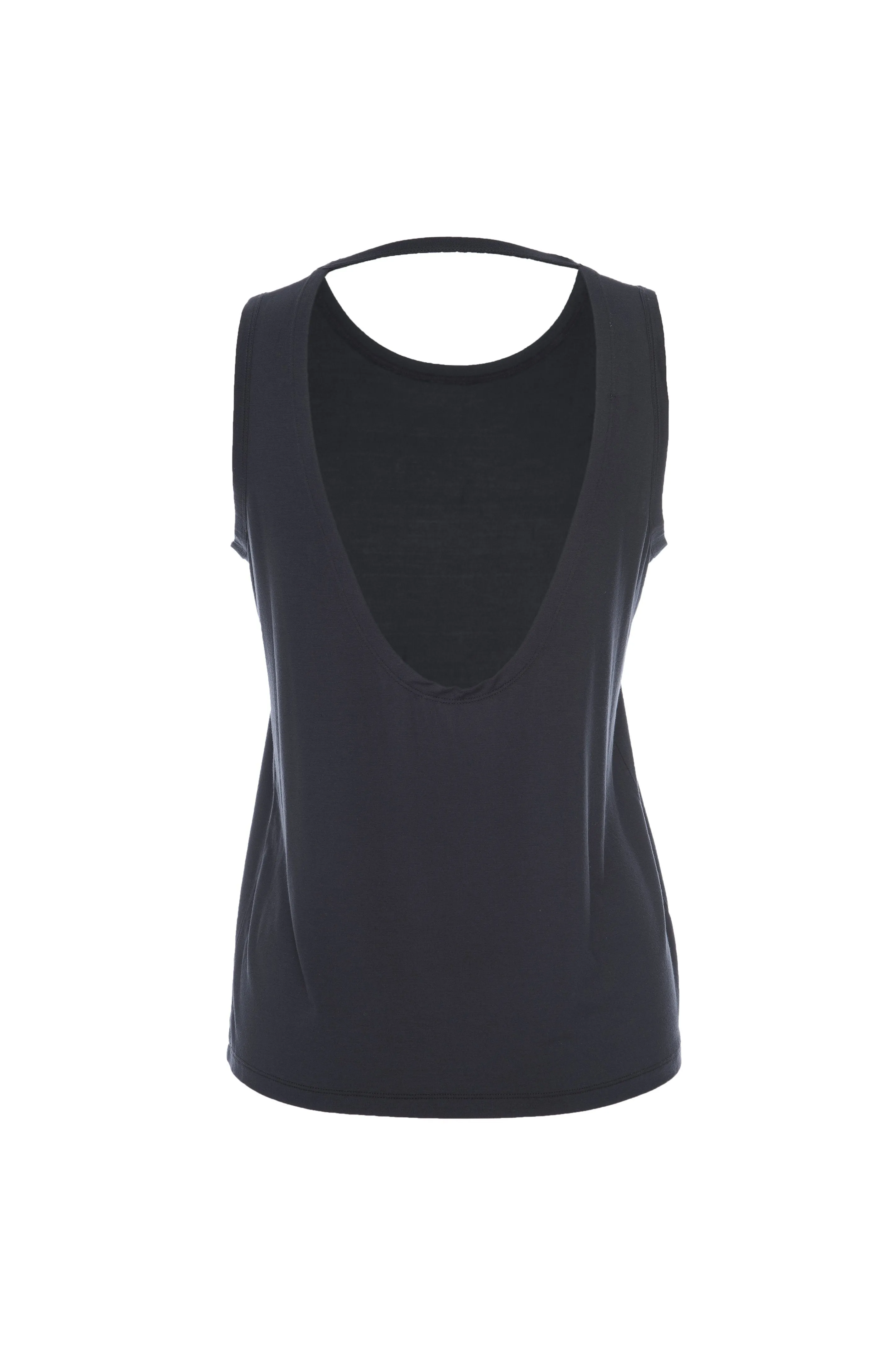 THE EASY BREEZY OPEN-BACK TANK | BLACK001