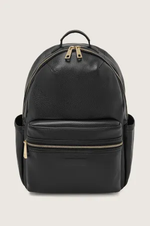 The Lea Backpack - Black/Gold