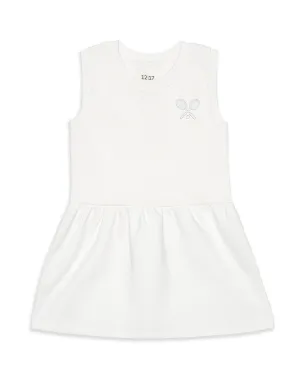 The Organic Tank Terry Dress [White Tennis]