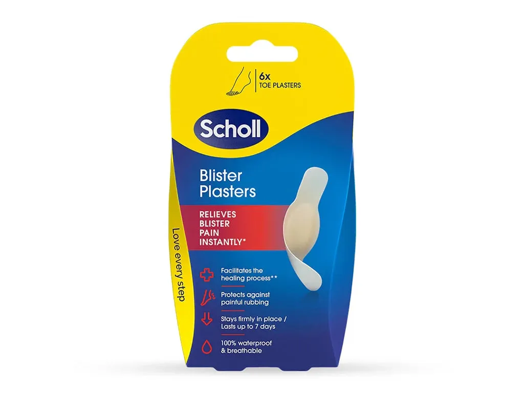 Toe Blister Plasters Pack of 6