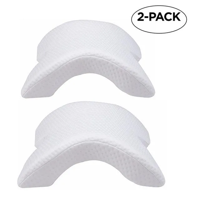 U-Shaped Memory Foam Pillow With Arm Rest For Great Sleep