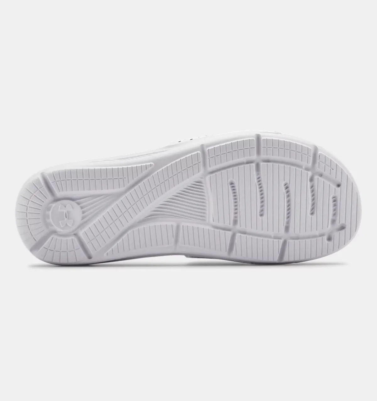 'Under Armour' Men's Ignite Slide Sandal - White / Black / Black