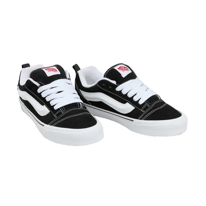 Vans scarpa sneakers da uomo Knu Skool VN0009QC6BT1 nero-bianco