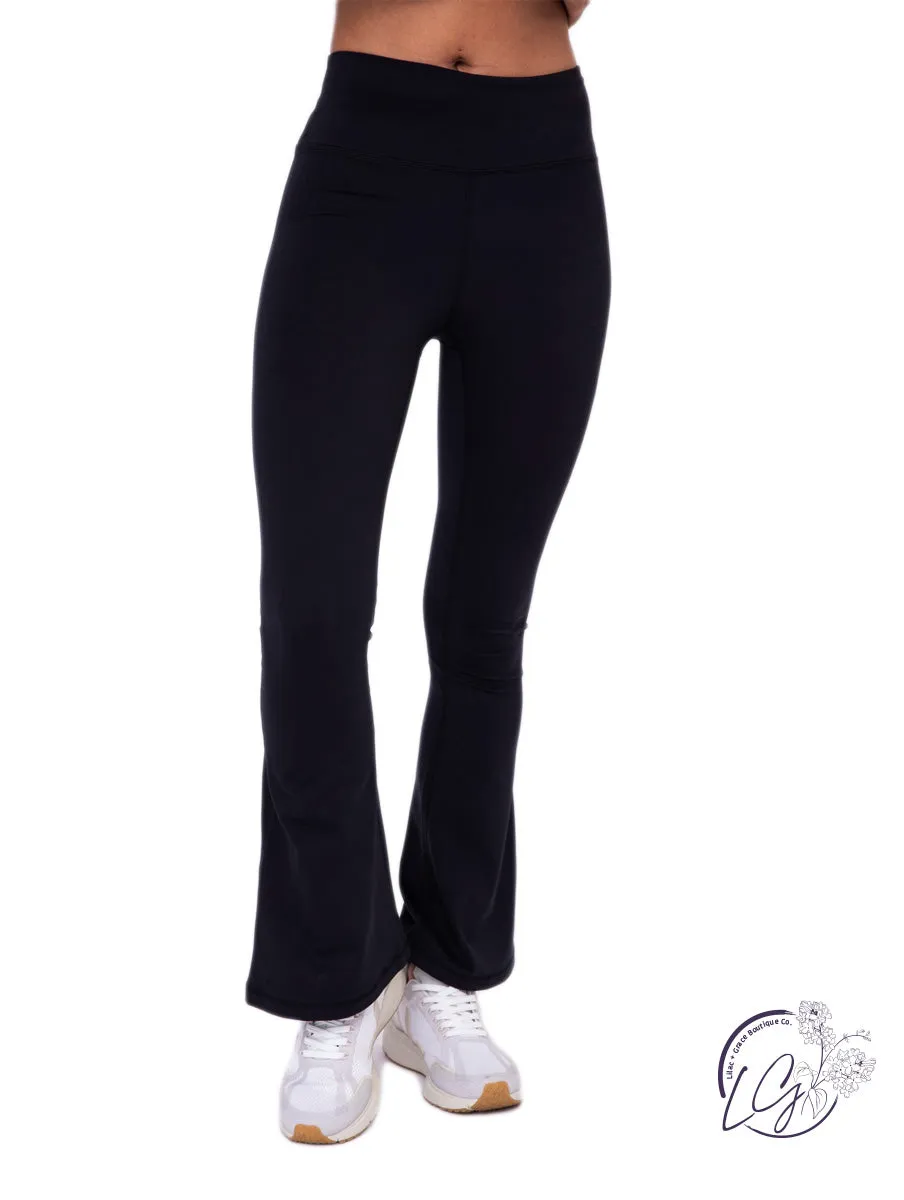 Venice High-Waist Flare Leggings