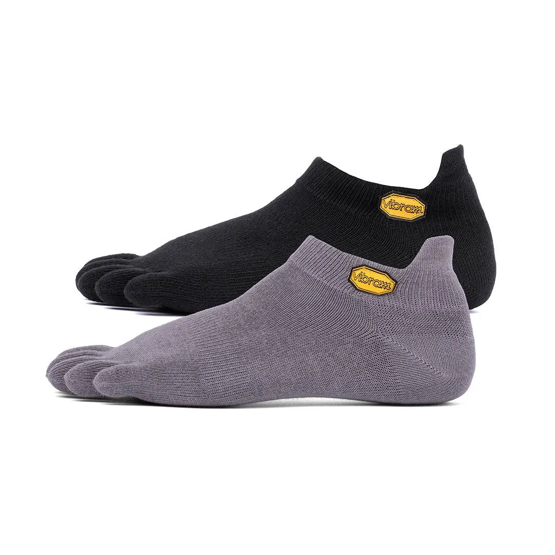 Vibram No Show Toe Socks (2 Pack)