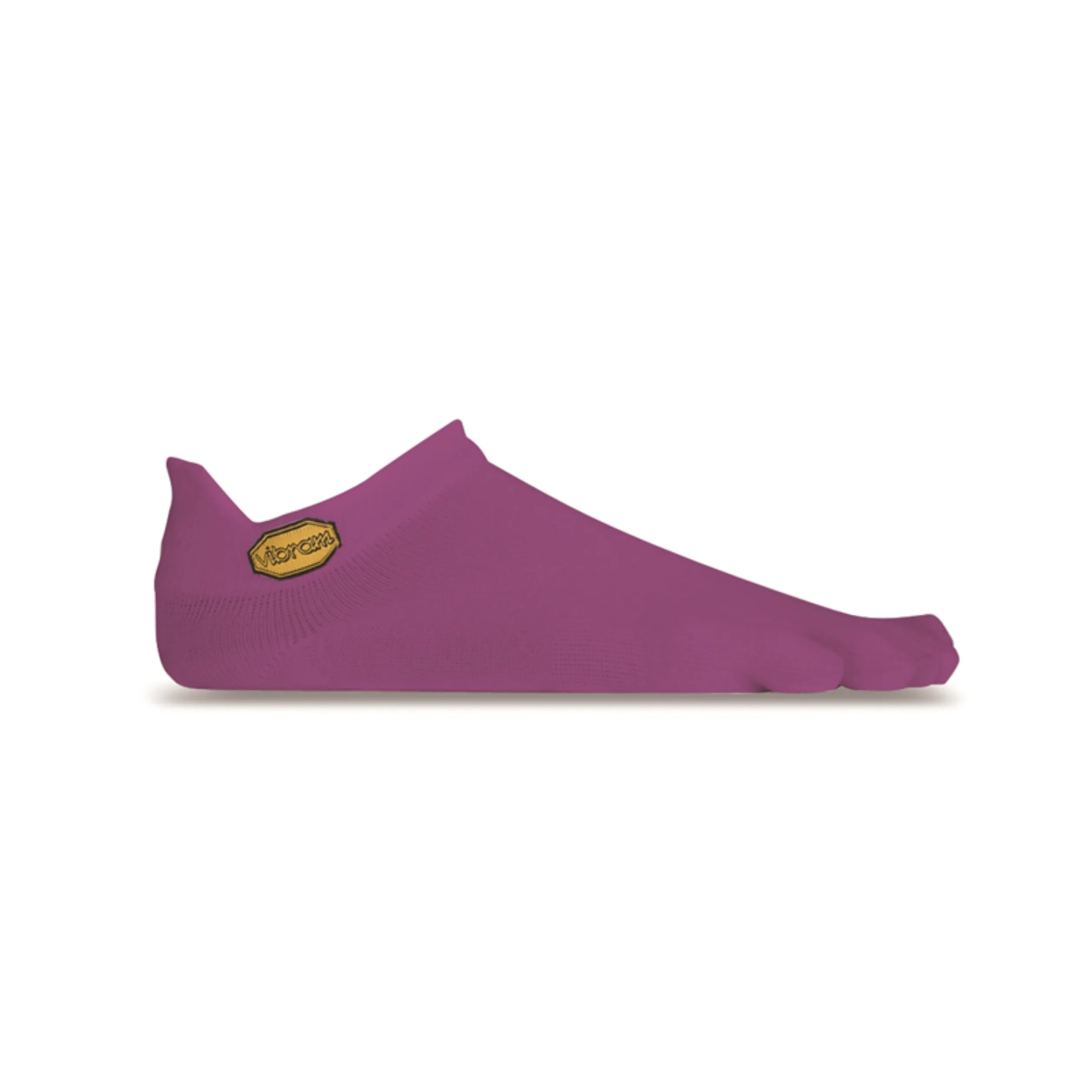 Vibram No Show Toe Socks Purple