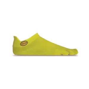 Vibram No Show Toe Socks Yellow