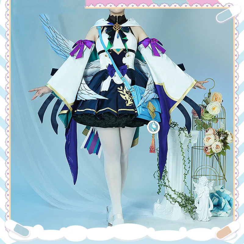 Virtual YouTuber Nijisanji Ethyria Enna Alouette Cosplay Costume