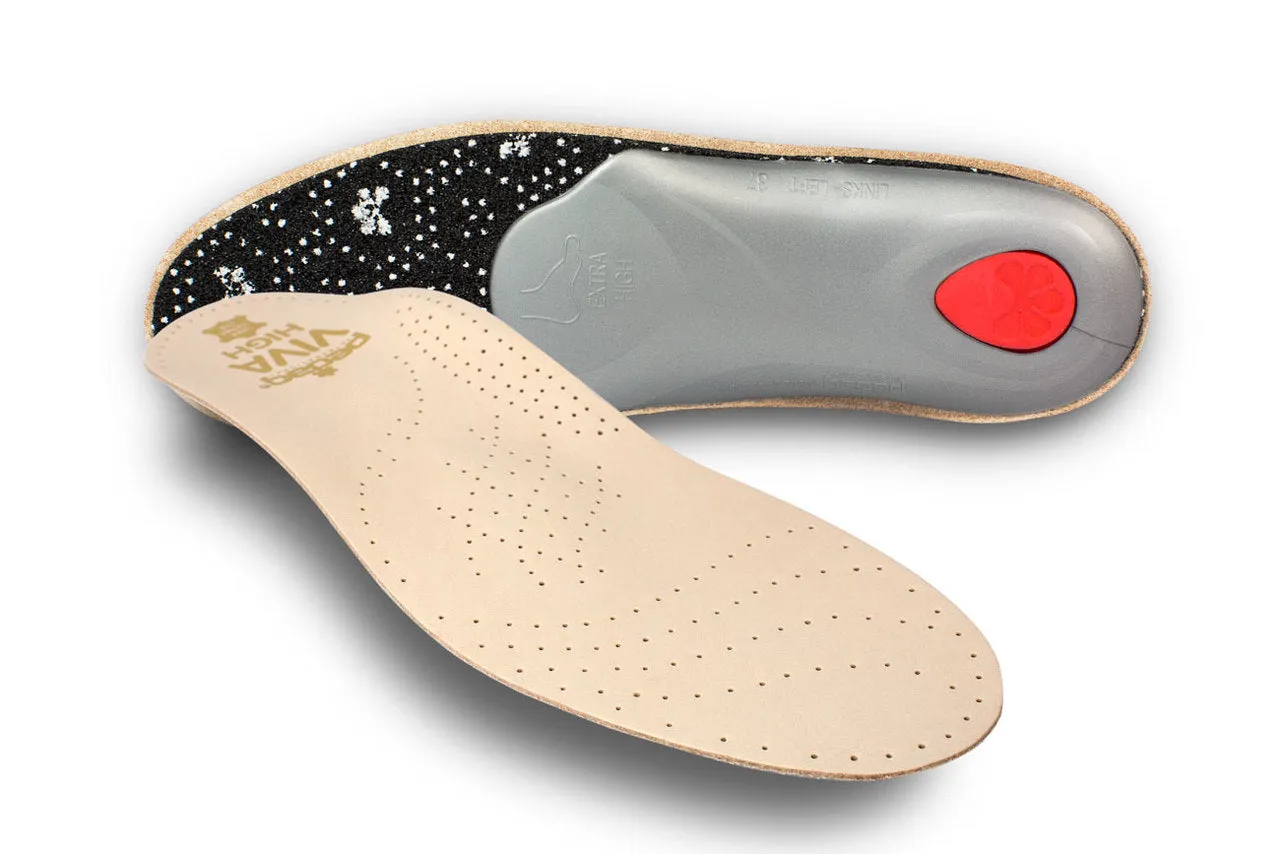 Viva High - Leather Insole for High Arch Support