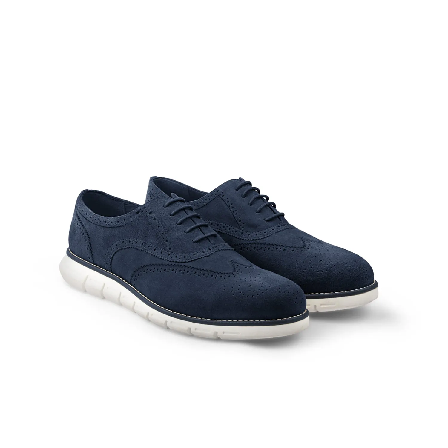 Warwick - Calf Suede - Navy