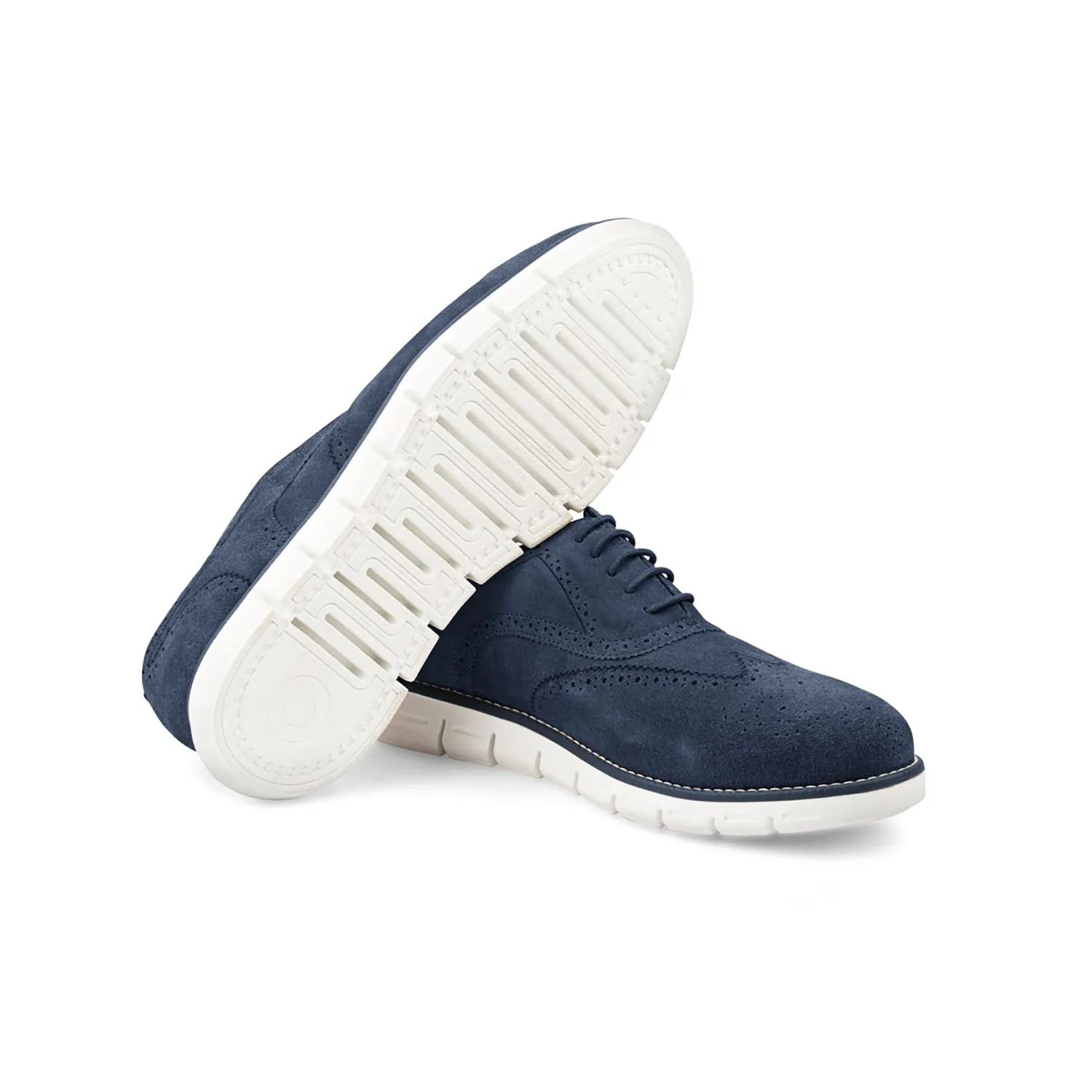 Warwick - Calf Suede - Navy