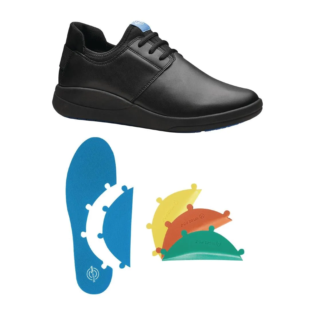 WearerTech Relieve Shoe Black/Black with Modular Insole Size 47