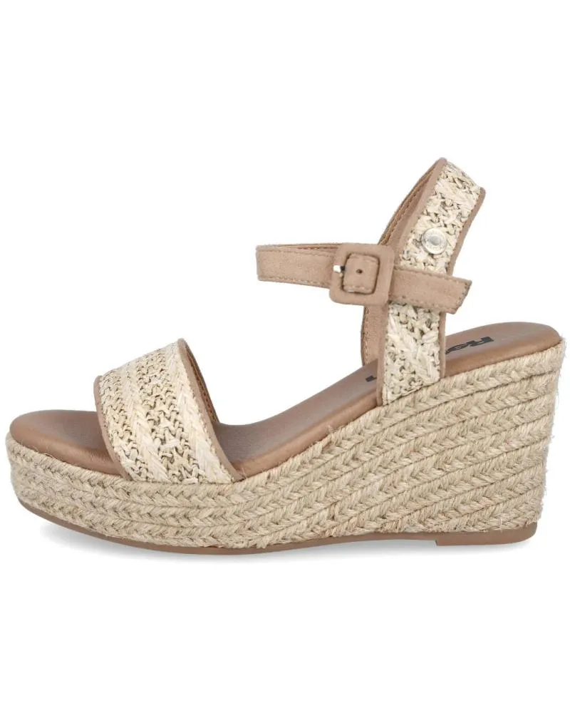 Wedge Sandals in Beige by Refresh