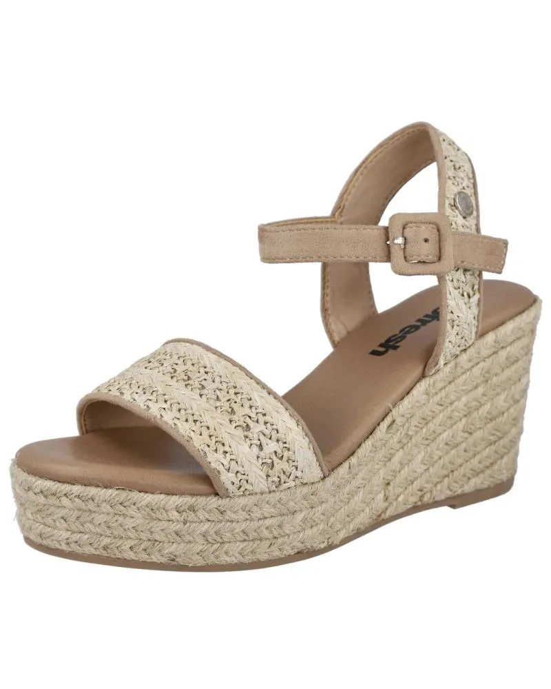 Wedge Sandals in Beige by Refresh