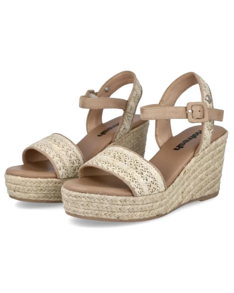 Wedge Sandals in Beige by Refresh