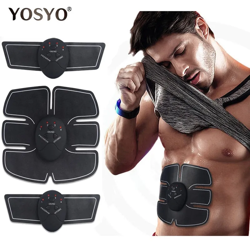 Wireless Abdominal Weight Loss Stickers Belt Unisex