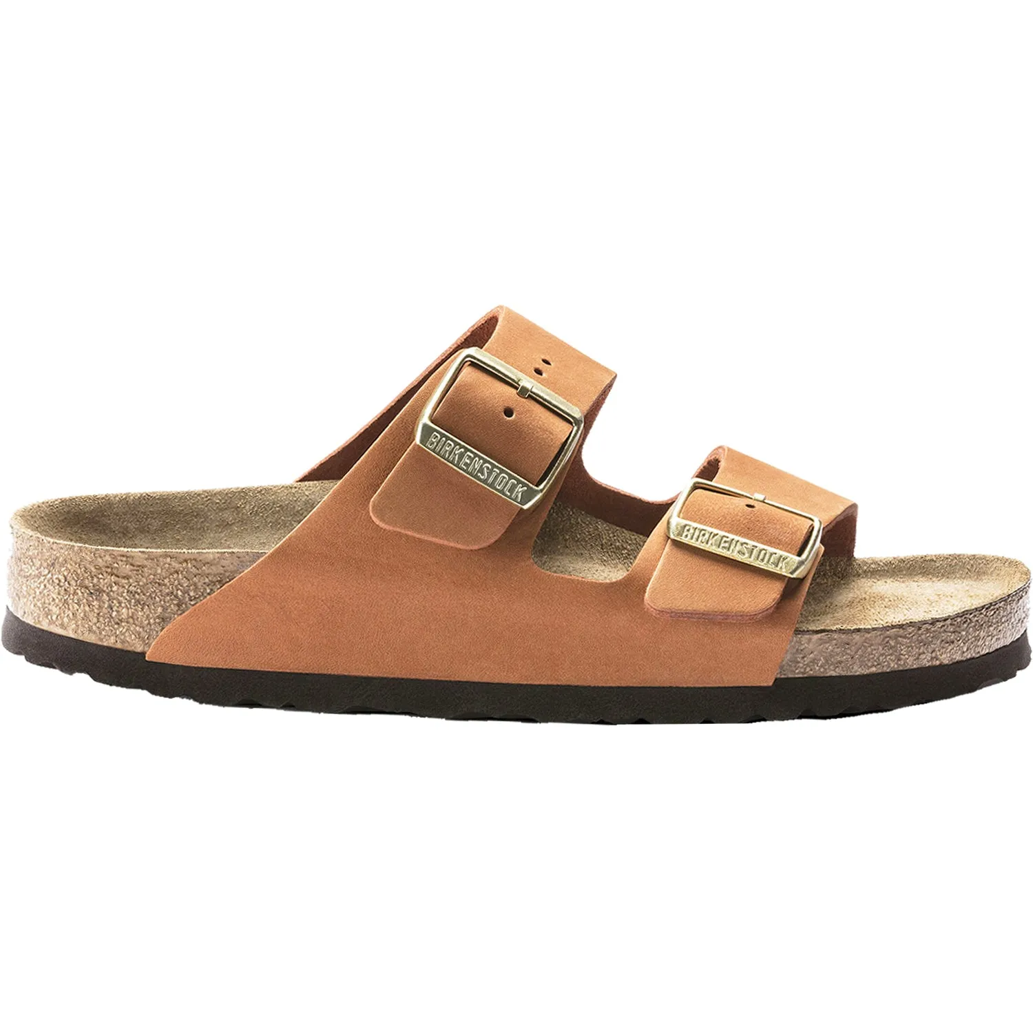 Women's Birkenstock Arizona Soft Footbed Pecan Nubuck