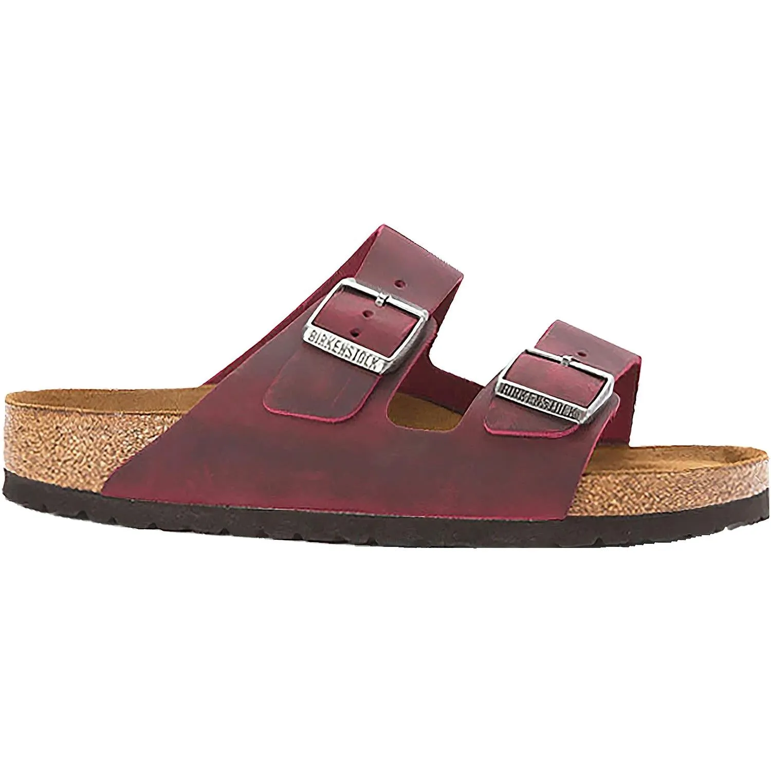 Women's Birkenstock Arizona Soft Footbed Zinfandel Oiled Leather