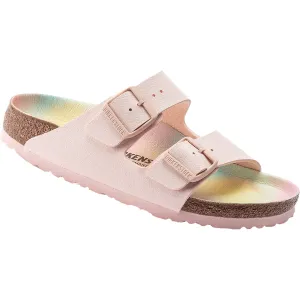 Women's Birkenstock Arizona Vegan Ombre Light Rose Birkibuc