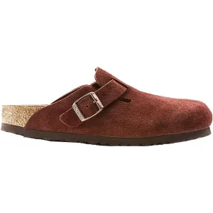 Women's Birkenstock Boston Soft Footbed Port Suede