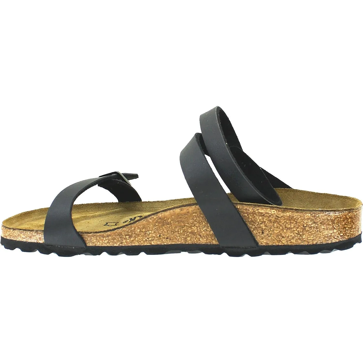 Women's Birkenstock Daloa Black Birko-Flor