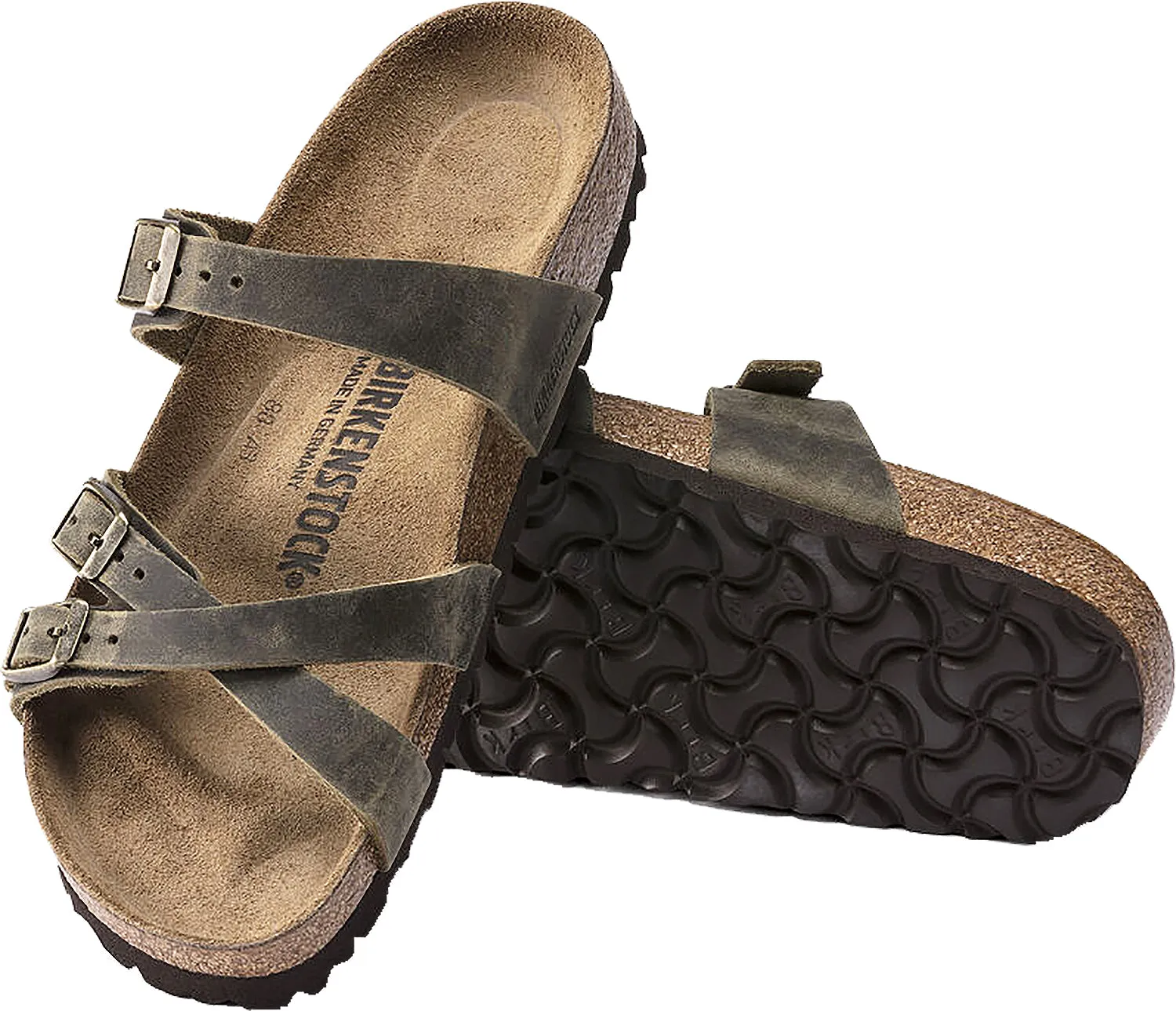 Women's Birkenstock Franca Jade Leather