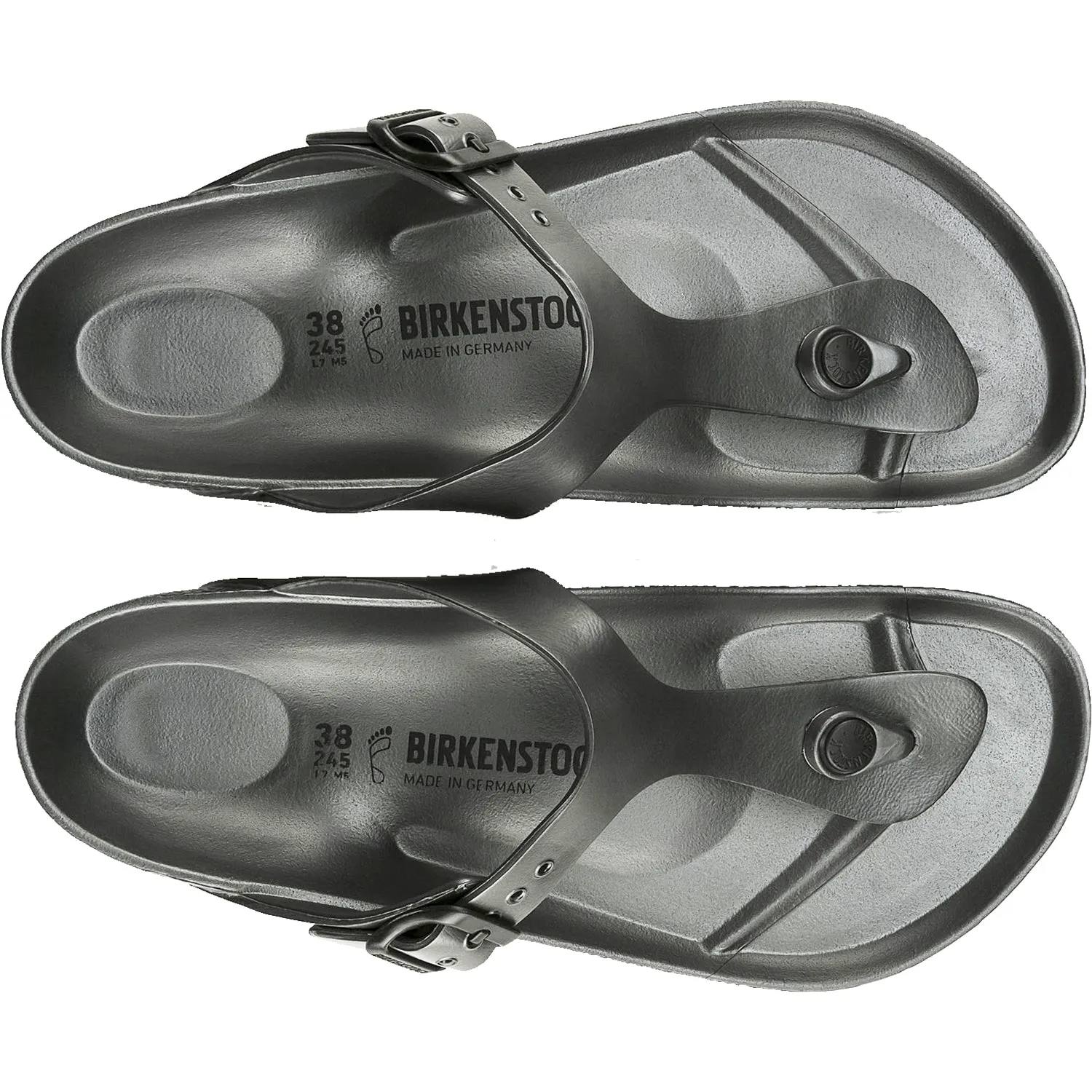 Women's Birkenstock Gizeh Essentials Anthracite EVA