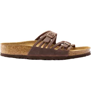 Women's Birkenstock Granada Soft Footbed Habana Oiled Leather