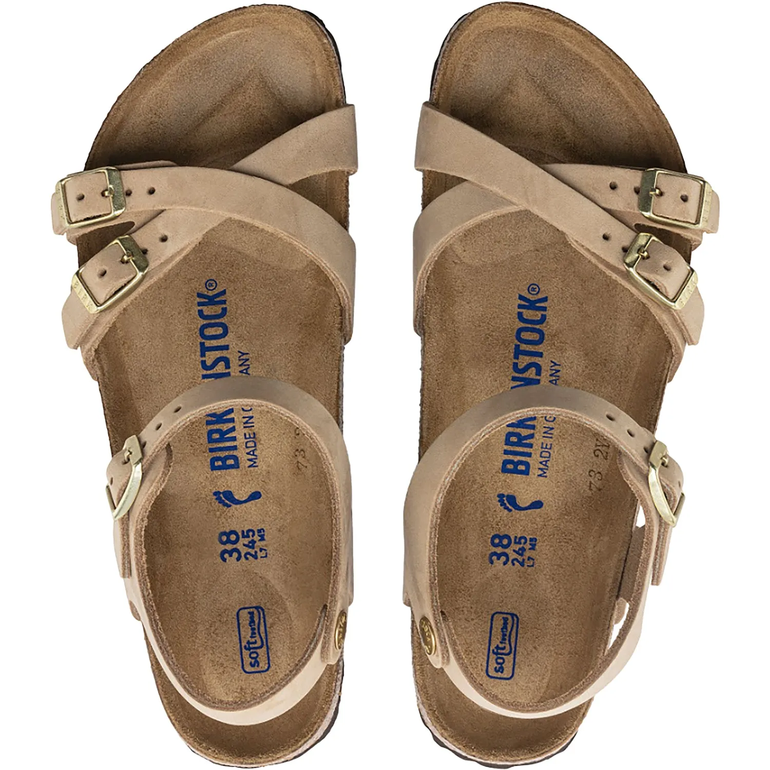 Women's Birkenstock Kumba SFB Sandcastle Nubuck