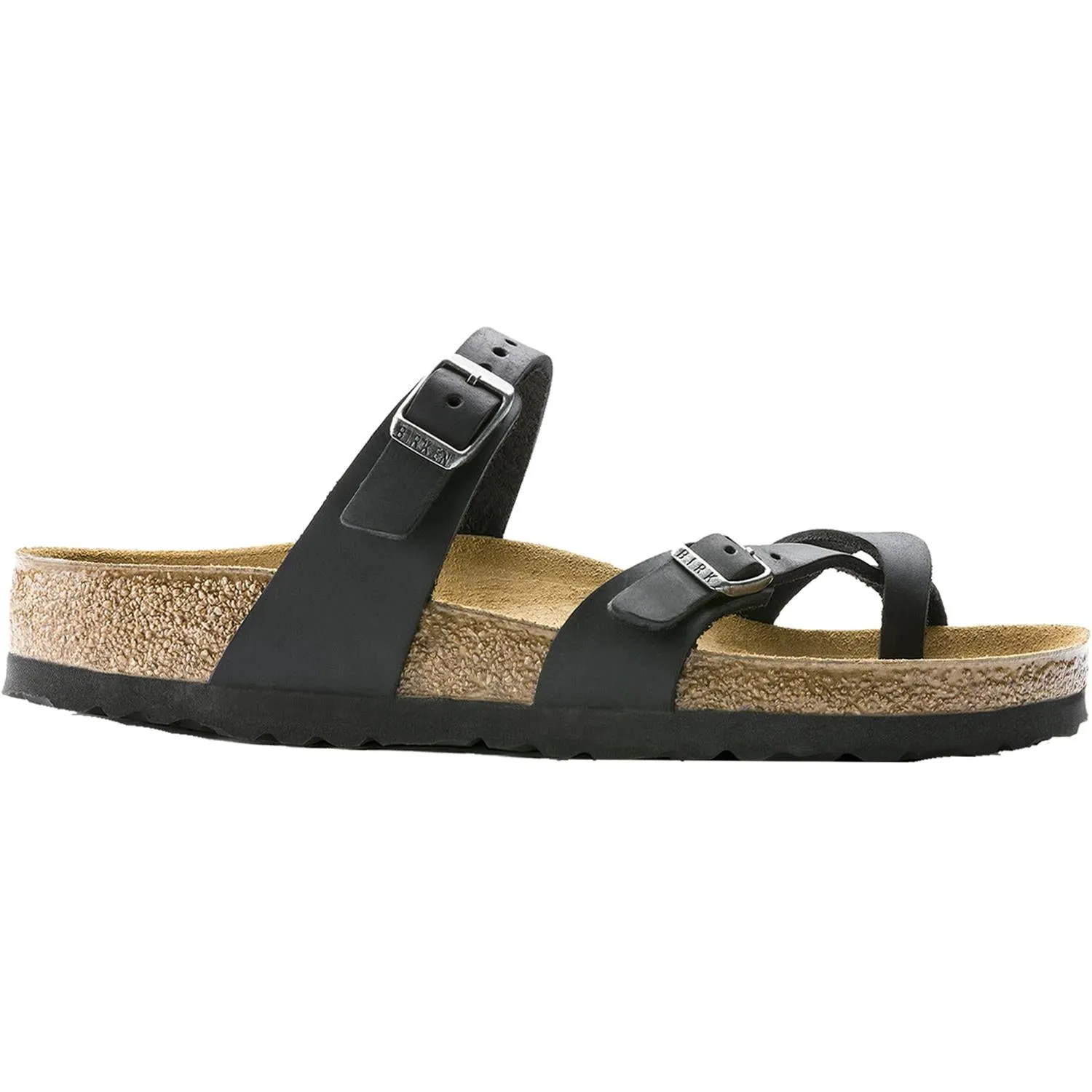 Women's Birkenstock Mayari Black Oiled Leather