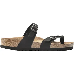 Women's Birkenstock Mayari Vegan Black Birkibuc