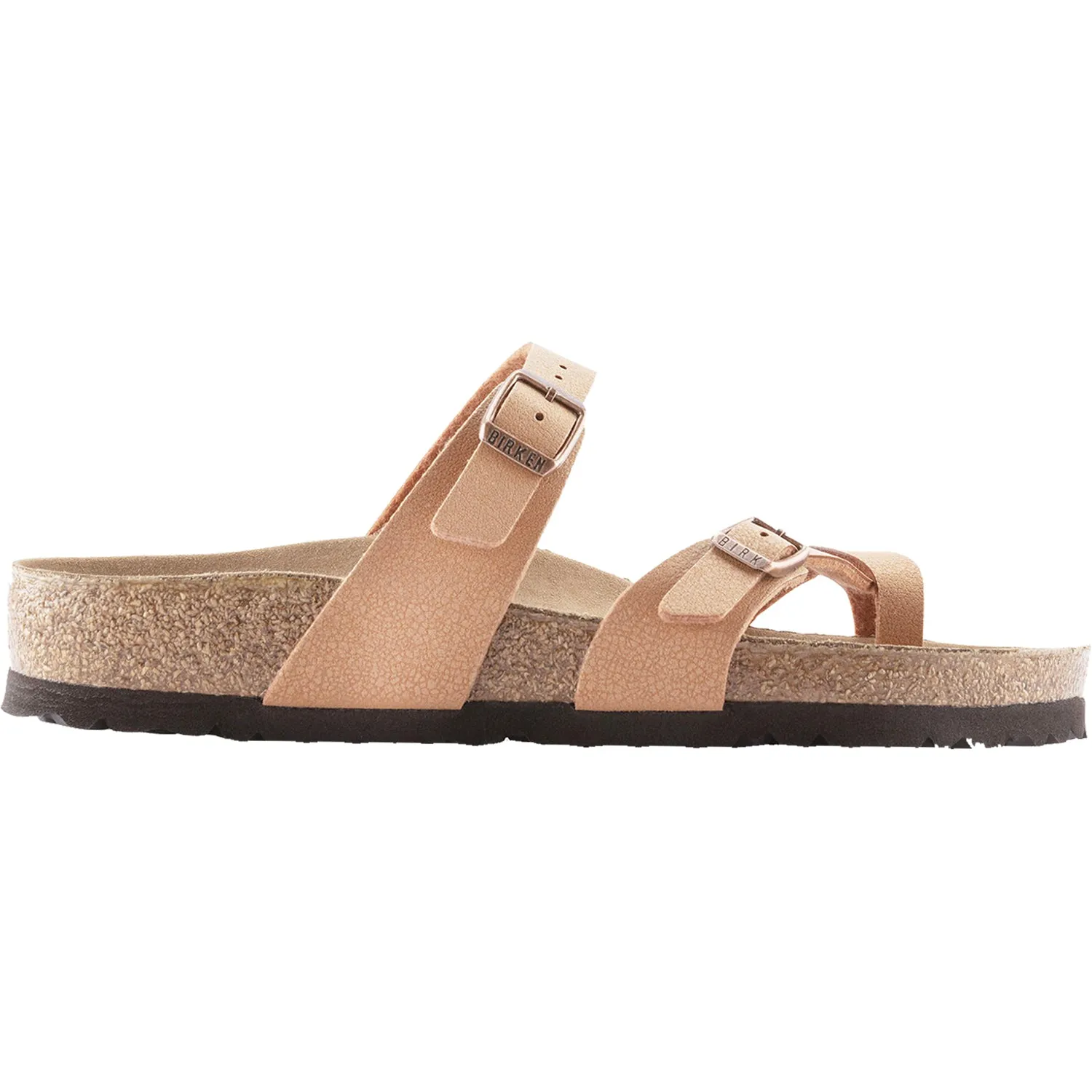 Women's Birkenstock Mayari Vegan Earthy Pecan Birkibuc