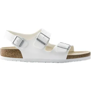 Women's Birkenstock Milano White Birko-Flor