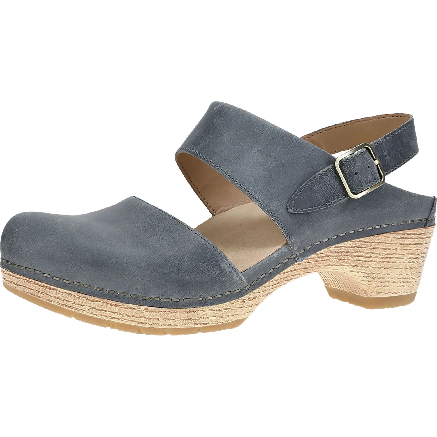 Women's Dansko Lucia Denim Oiled Pull Up Leather