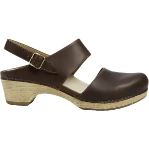 Women's Dansko Lucia Tan Oiled Pull Up Leather