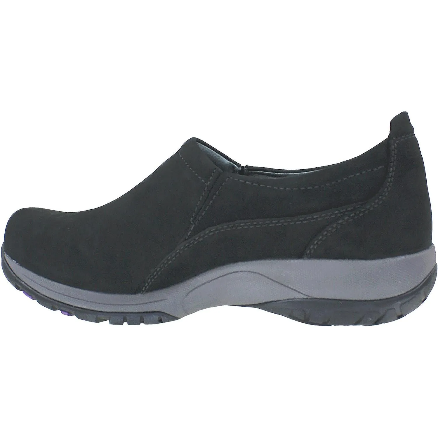 Women's Dansko Patti Black Milled Nubuck