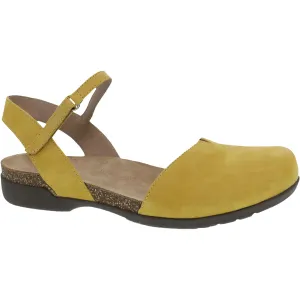 Women's Dansko Rowan Mustard Nubuck