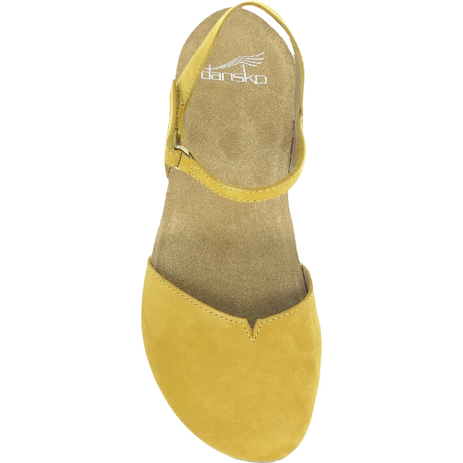 Women's Dansko Rowan Mustard Nubuck