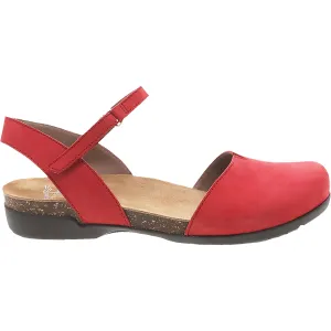 Women's Dansko Rowan Red Nubuck